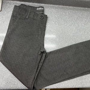 Betabrand Pants Black & White Straight Leg Classic Dress Pant Yoga Pants